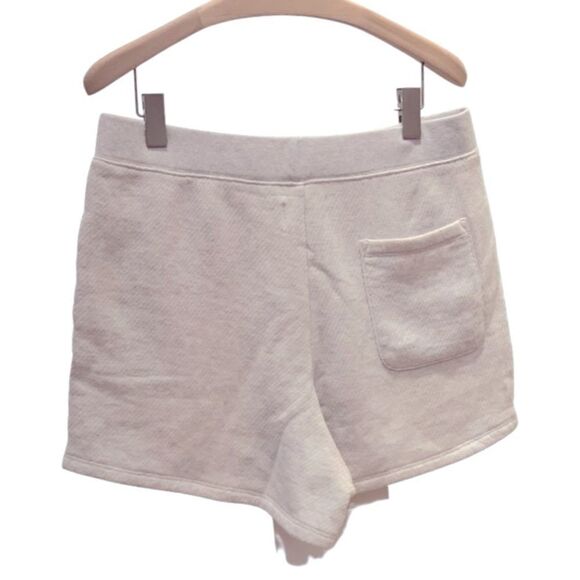 Madewell MWL Heather Gray Airyterry Stitched Pocket Sweat Shorts - Picture 5 of 8